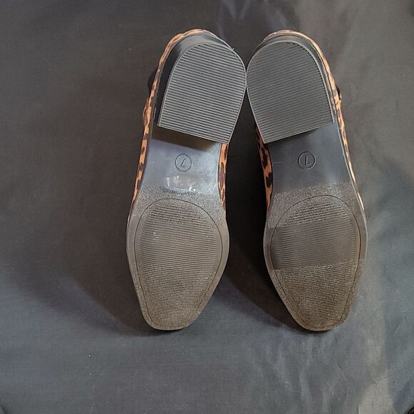 BRAND NEW NEW DAY FAUX SUEDE LEOPARD PRINT ANKLE BOOTS - Picture 14 of 15